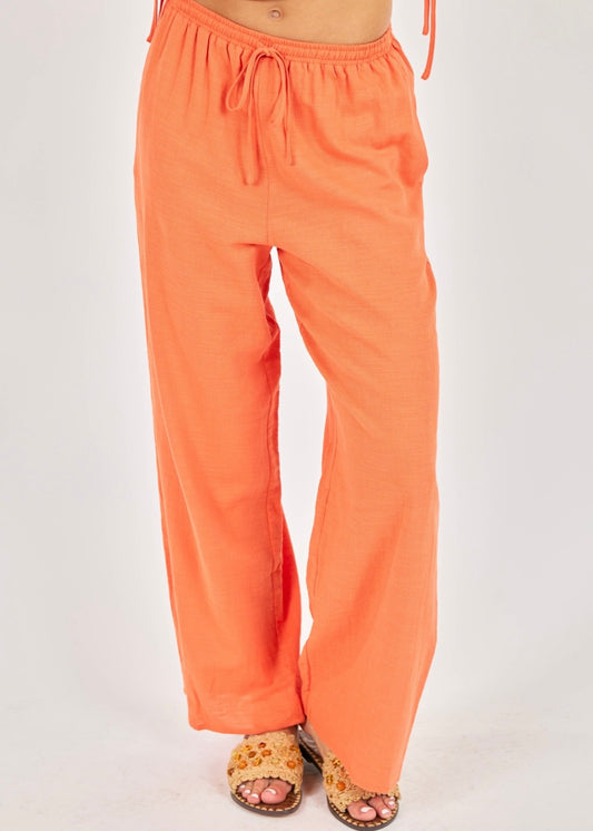 Sadie & Sage Good Day Pant - Orange