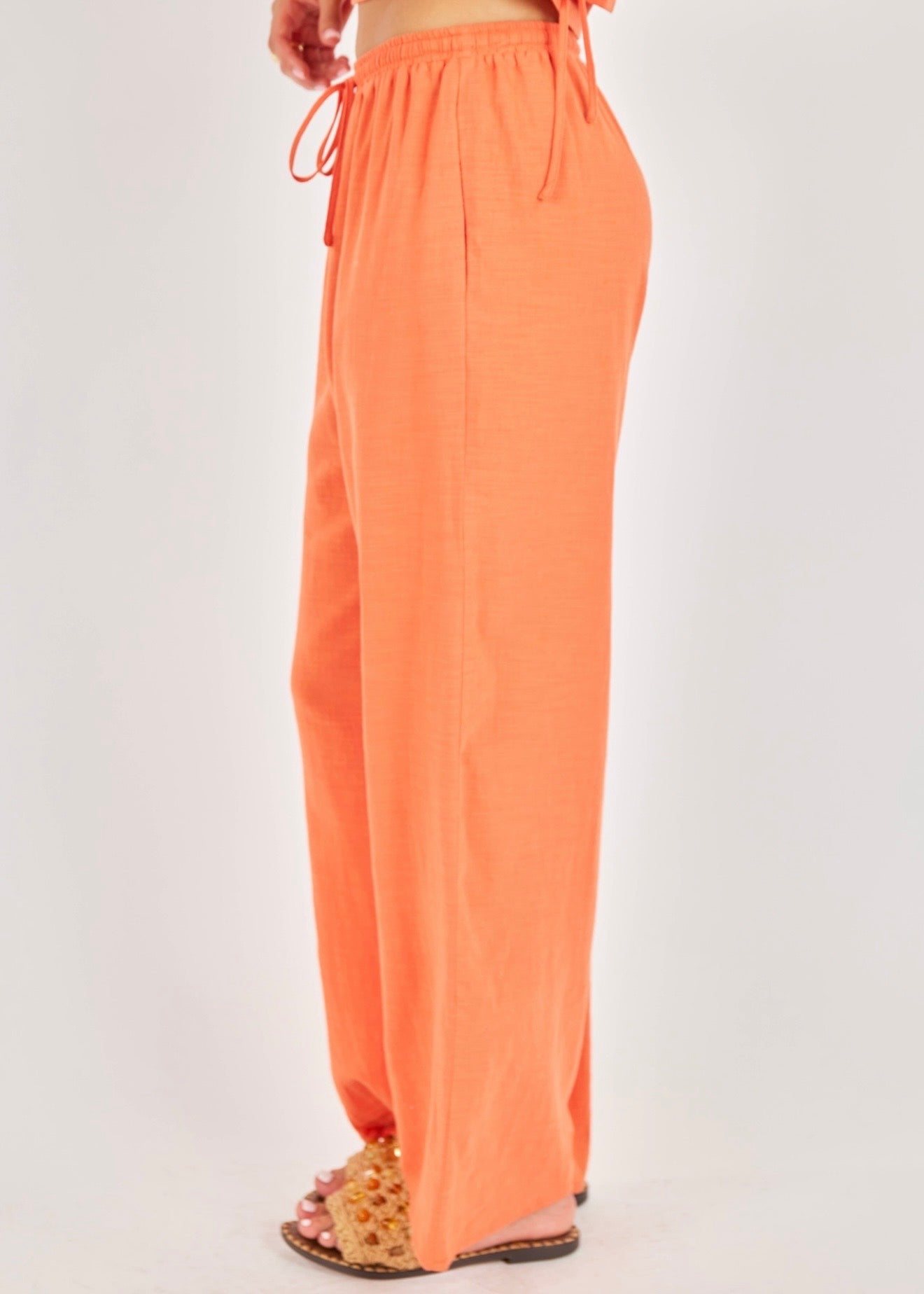 Sadie & Sage Good Day Pant - Orange