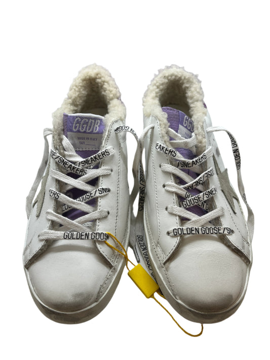 Golden Goose Super Star Genuine Shearing Low Top Sneaker Size 38