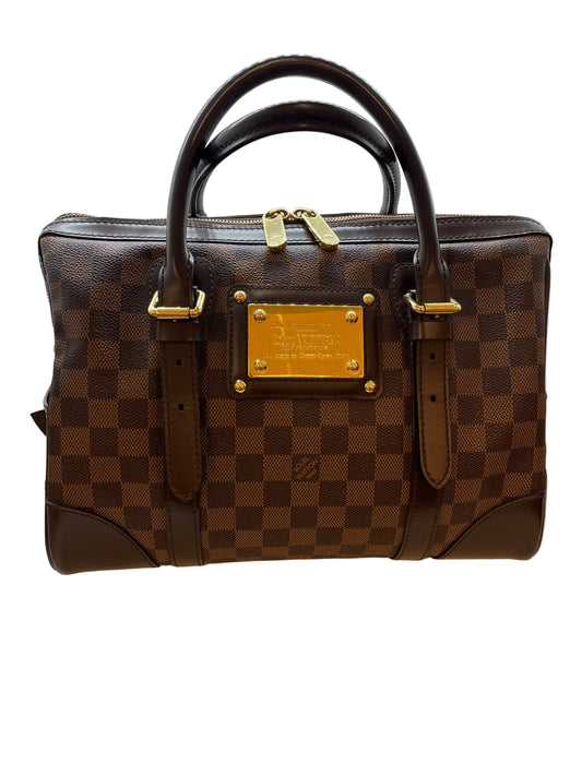 Louis Vuitton Damier Ebene Berkeley Top Handle Purse