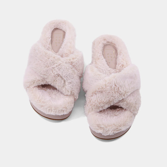 Shu Shop Juliet Platform Slipper - Off White