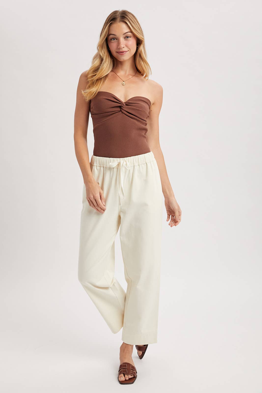 Wishlist Apparel - Twist Front Tube Top