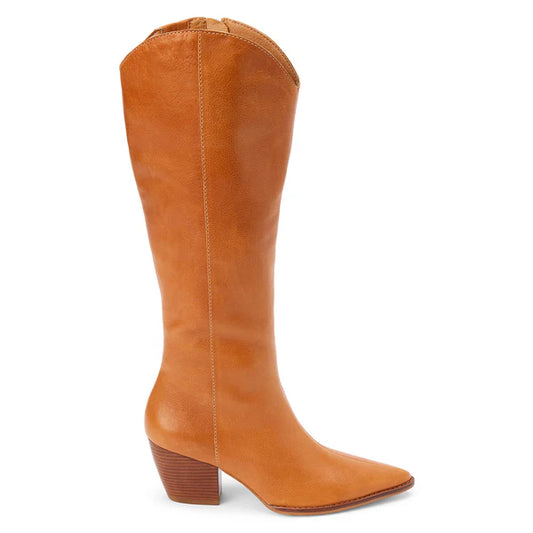 Matisse the Bellamy Tall Leather Boot - Ginger