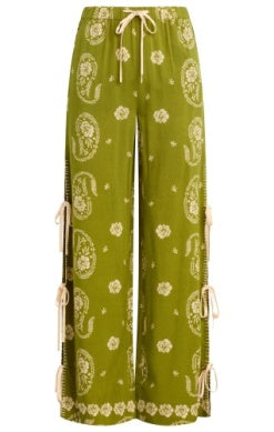 Bila 77 Cardin Pant - Calla Green