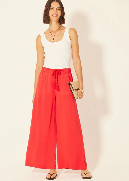 Bila 77 Castillo Pant - Red