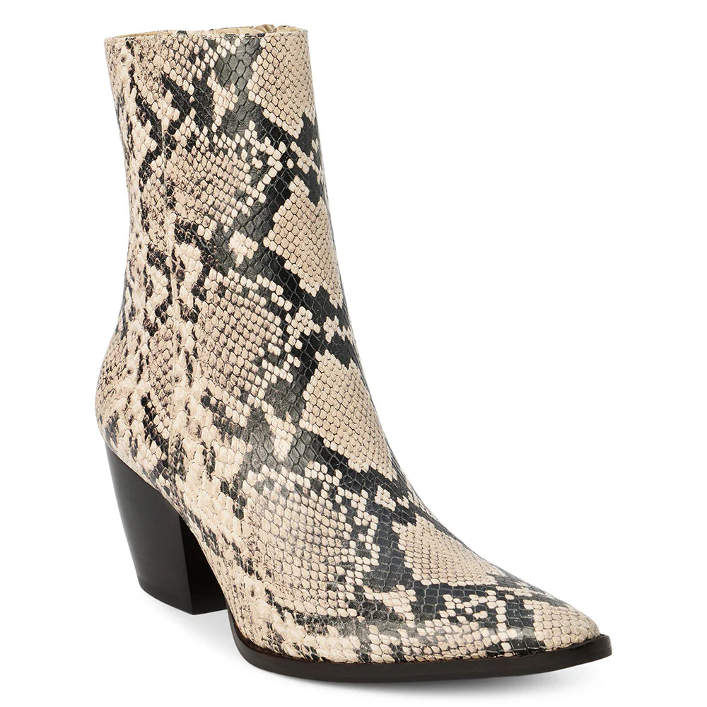 Matisse Leather Caty Boot - Neutral Snakeskin