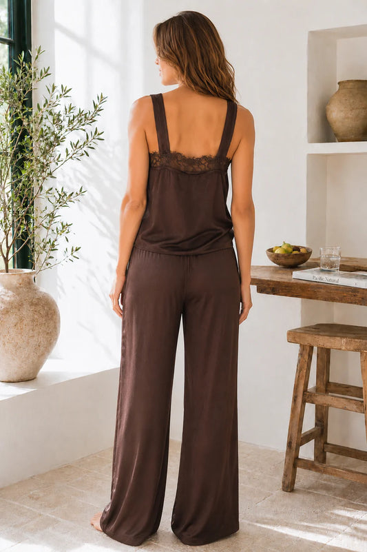 Reset By Jane Cocoa Pull On Pants - Chocolate