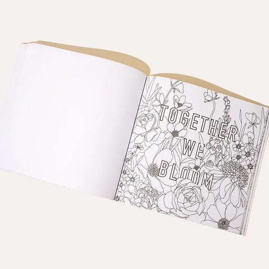 Love in Bloom: A Romantic Adult Coloring Book