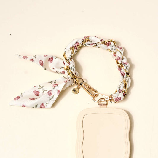 The Darling Effect - Call Me Later Phone Scarf–Garden Party