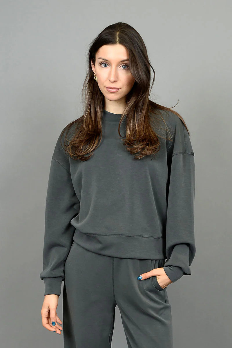 Second Skin By RD Lucie Super Soft Modal Long Sleeve Pullover