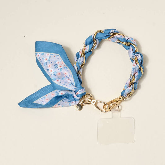 The Darling Effect - Call Me Later Phone Scarf–Forget Me Not