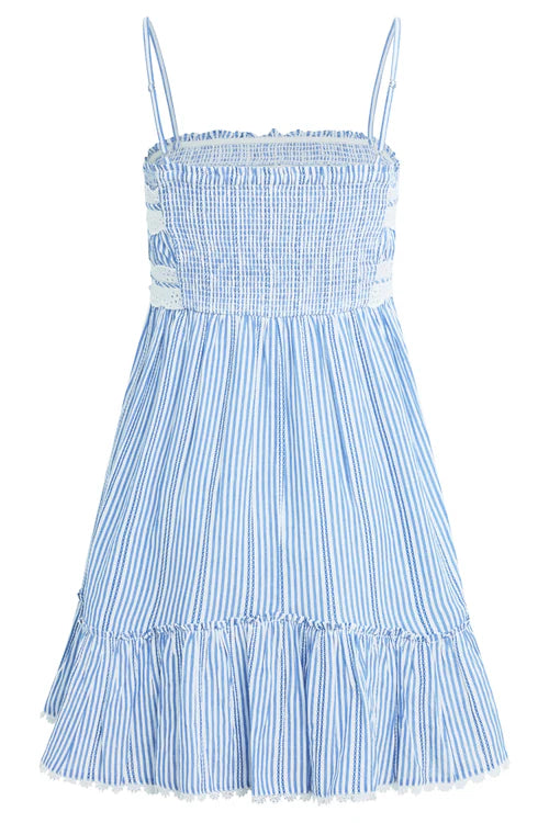 Bila 77 Evelyn Mini Dress - Blue/White