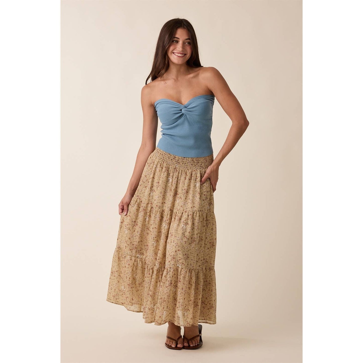 Wishlist Apparel - Twist Front Tube Top