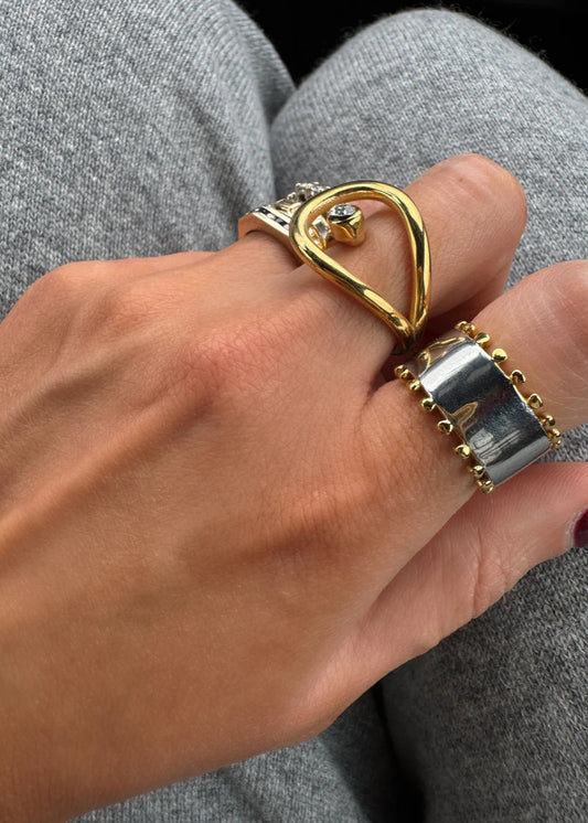 Bracha Iris Tube Ring