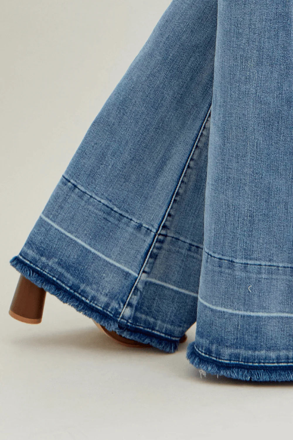 Judy Blue Tummy Control Released Hem Flare Jeans