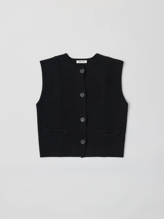 Mod Ref the Karla Vest - Black