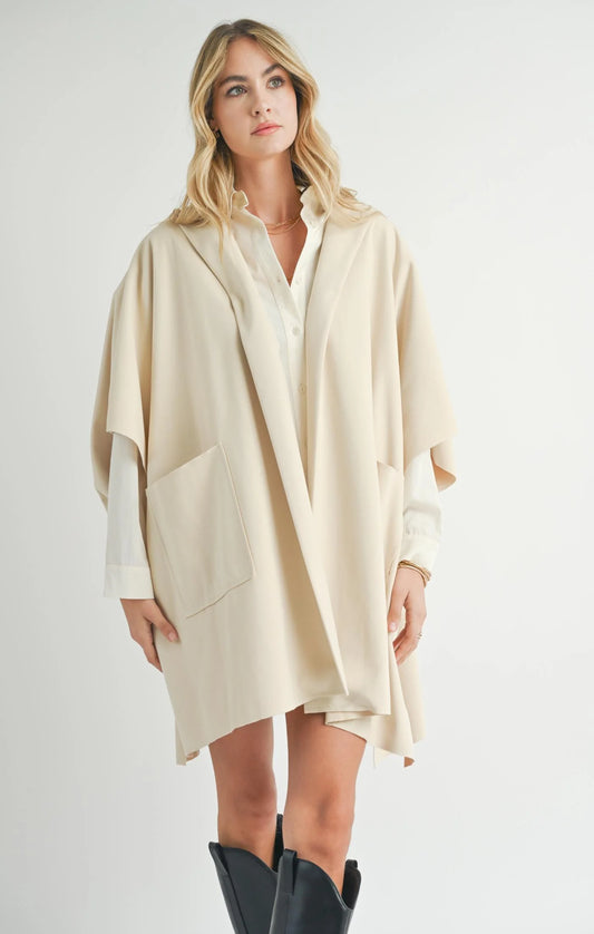 Sadie & Sage Lisha Coat Poncho