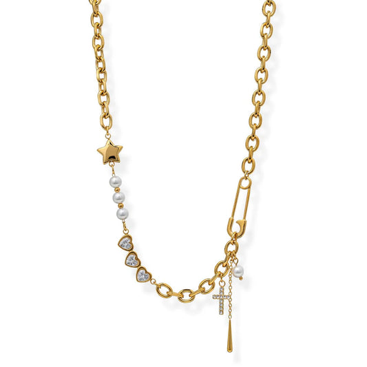 Bracha Lustre Charm Necklace