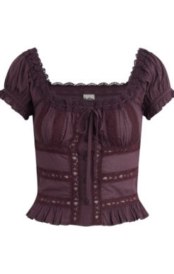 Bila 77 Lynn Top - Plum