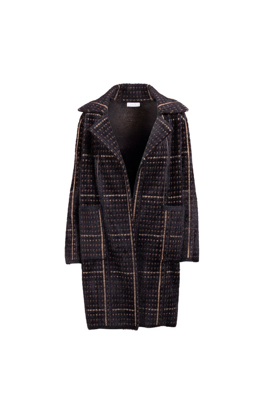 Sage the Label Marceau Houndstooth Coat
