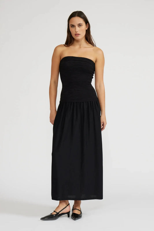Lucy Paris Marion Strapless Maxi Dress