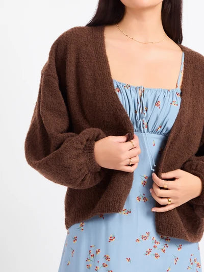 Sadie & Sage Marley Cardigan - Brown