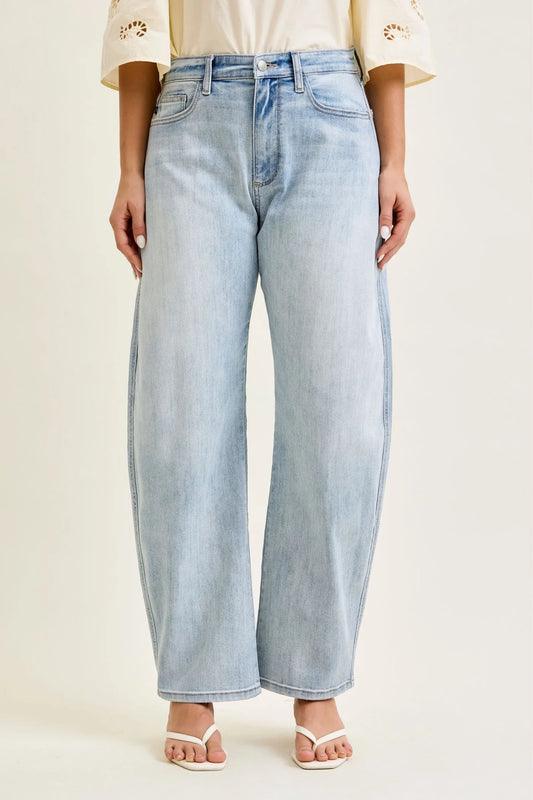 Judy Blue High Waist Marlow Arc Jean - Light Wash