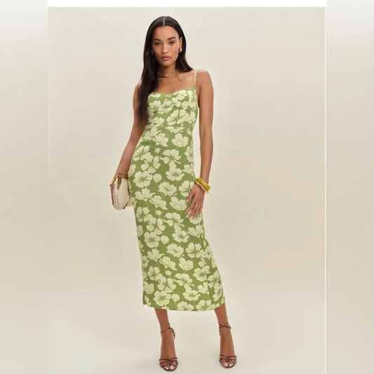 Reformation Monette Dress - Lovebird