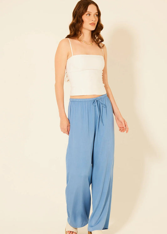 Bila 77 Okell Wide Leg Elastic Waist Pant