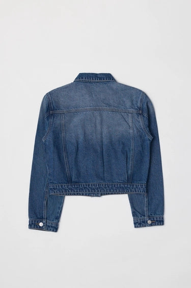 Mod Ref The Orly Jacket | Cropped Washed Denim Jacket