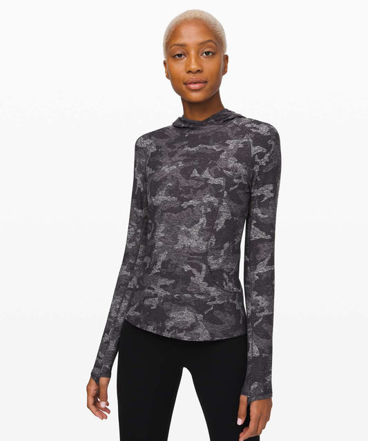 Lululemon On Repeat Rulu Hoodie - Grey Camo