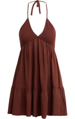 Bila 77 Shelly Vista Dress - Coconut Shell