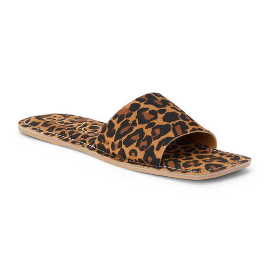 Matisse Bali Slide - Tan Leopard