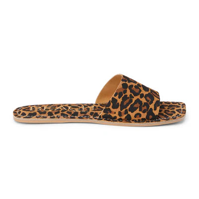 Matisse Bali Slide - Tan Leopard