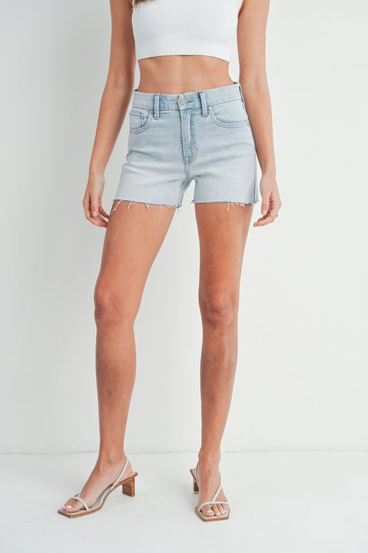 Just Black Denim the Weekender Soft Comfort Short - Light Denim