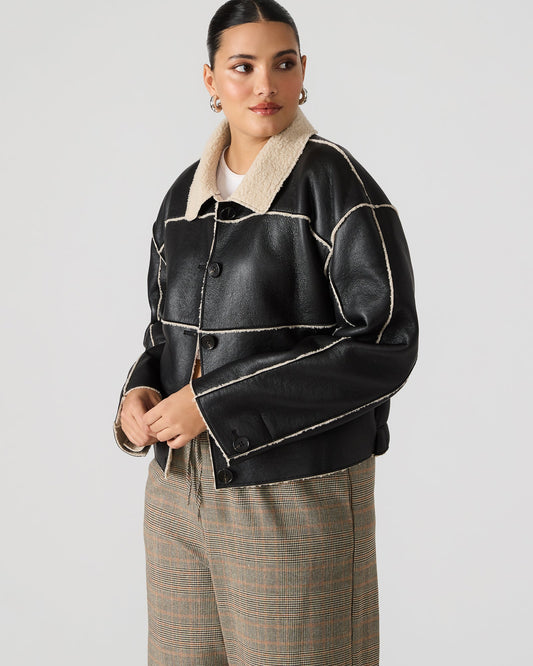 Steve Madden Tilia Coat - Black