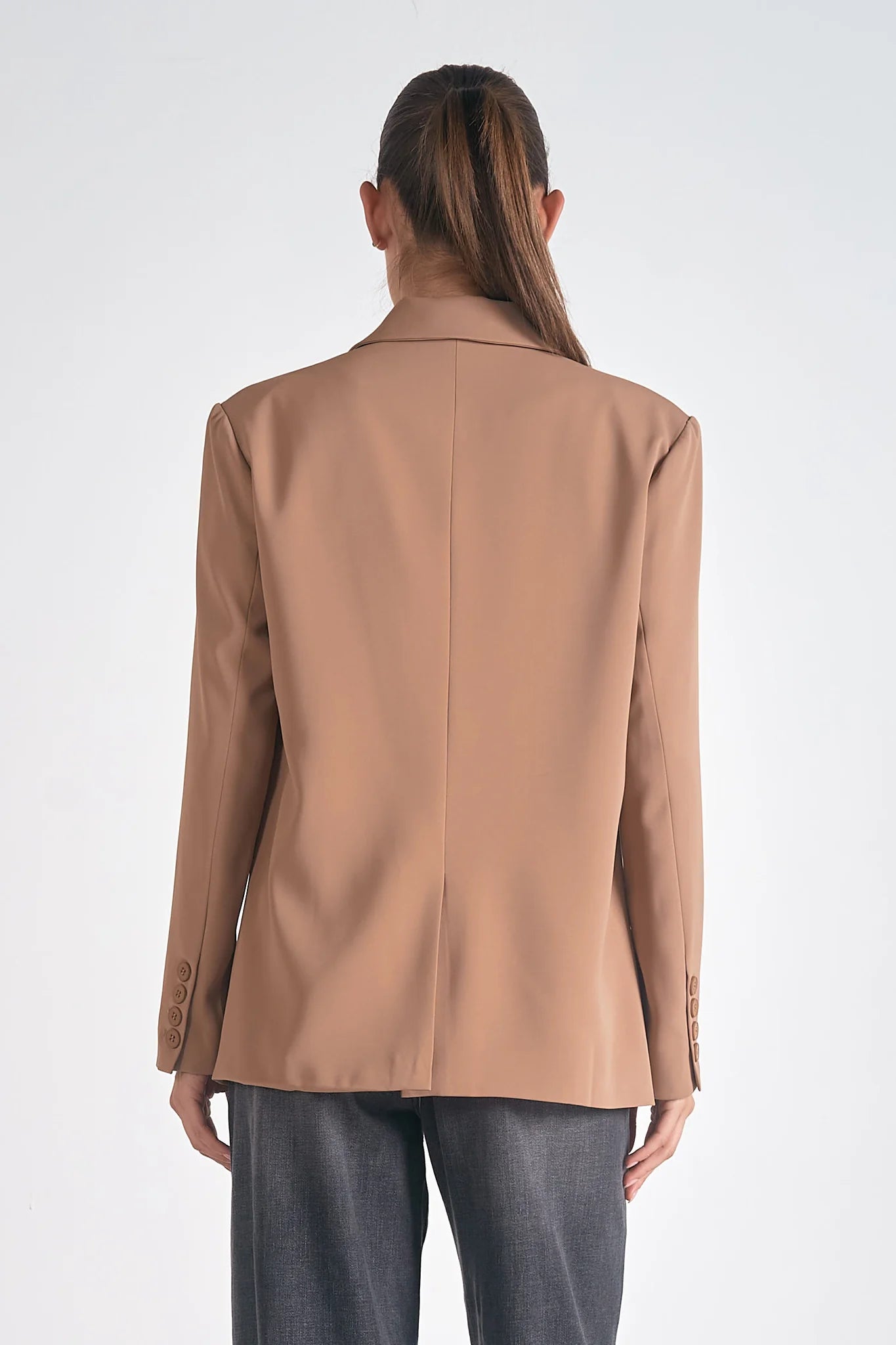 Elan Tilda Blazer - Tan