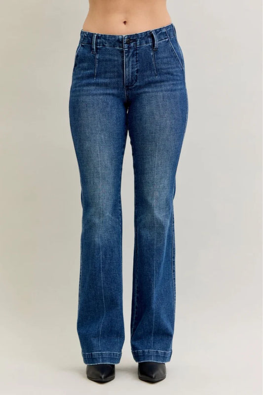 Judy Blue Trouser Bootcut Jean with Welt Pockets