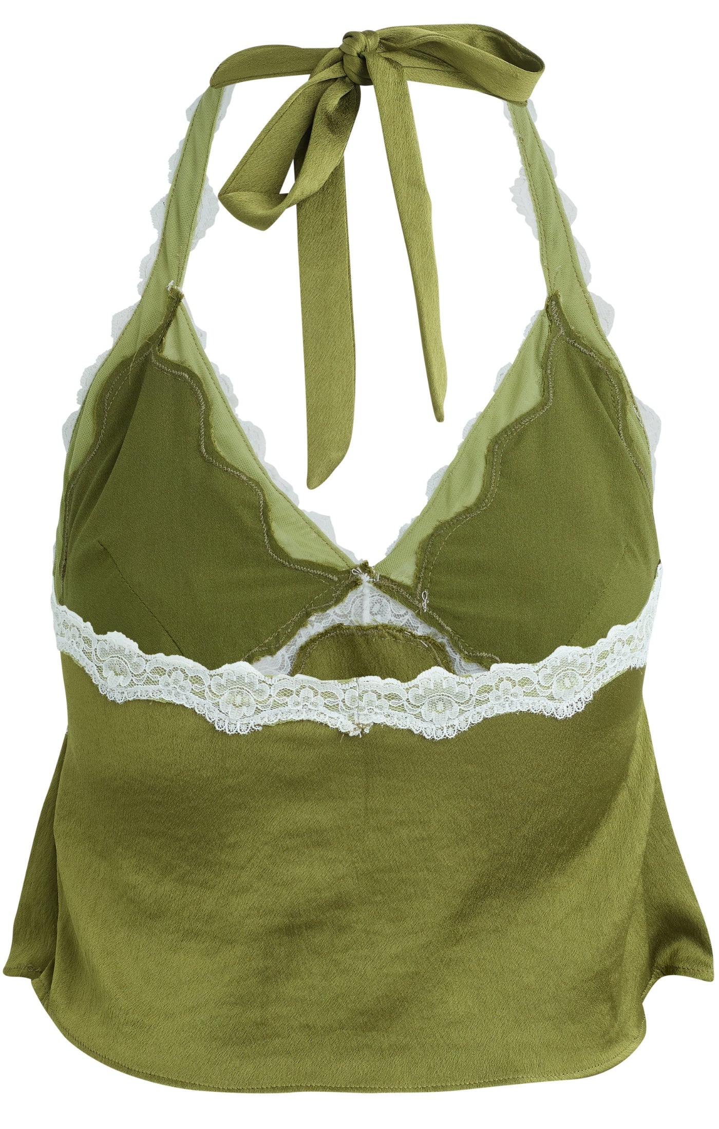 Bila 77 Stephanie Halter Top - Green