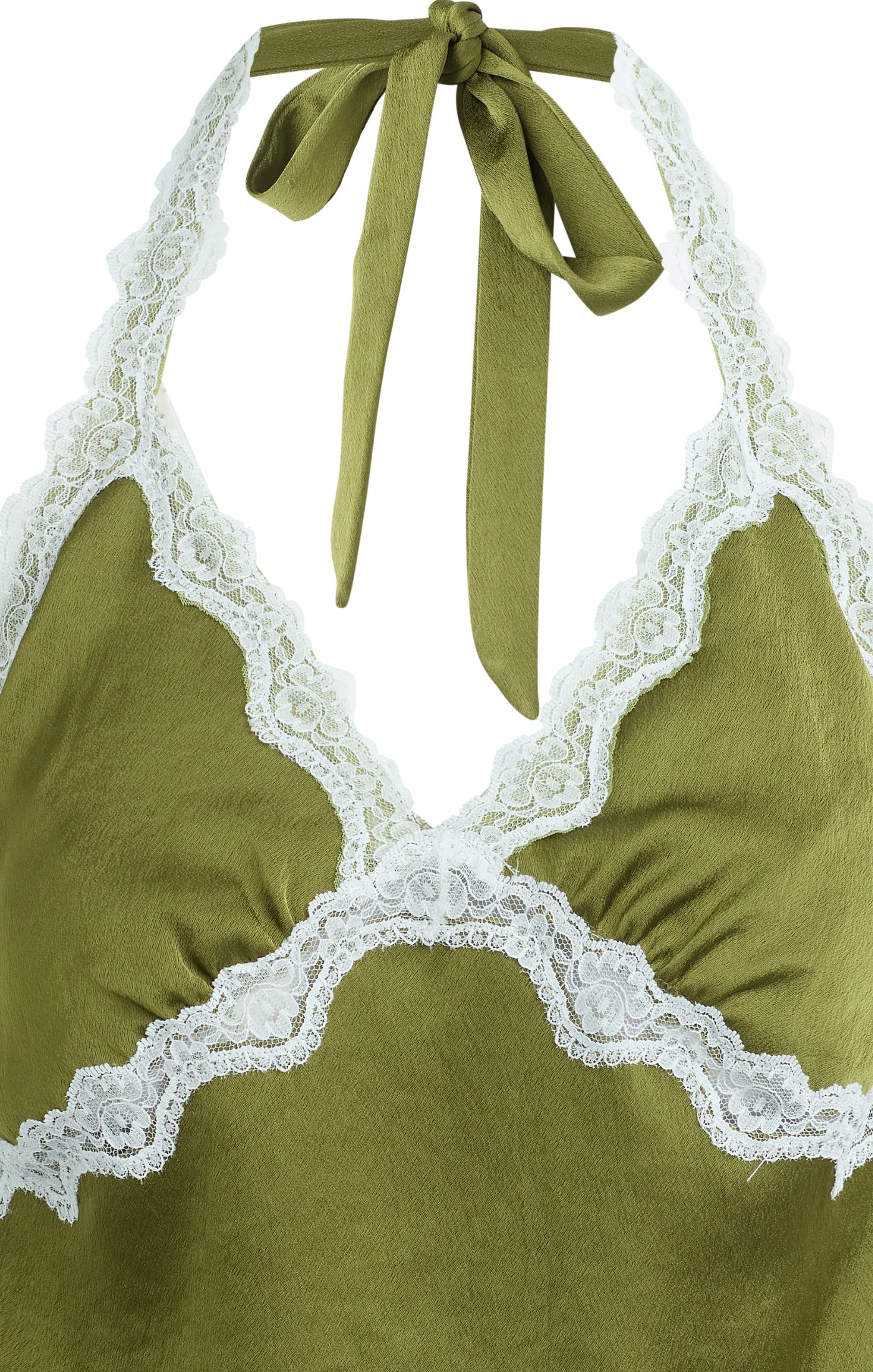 Bila 77 Stephanie Halter Top - Green