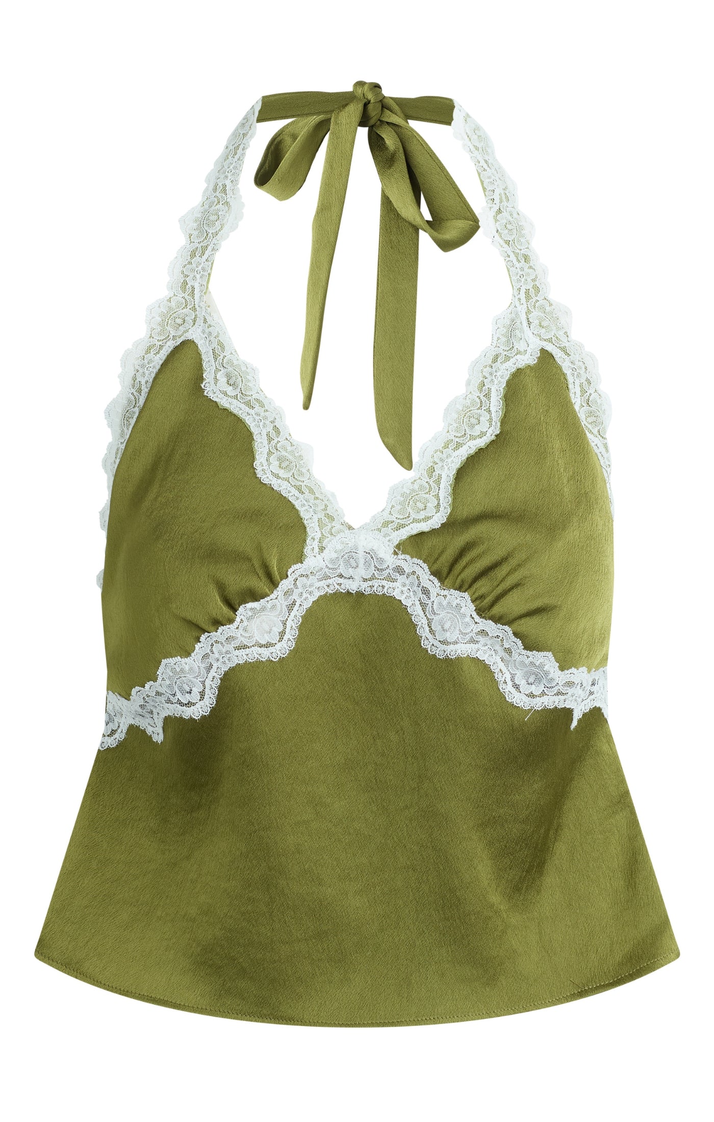 Bila 77 Stephanie Halter Top - Green