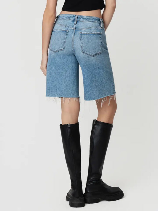 Velvet Monkey Comfort Denim Jorts