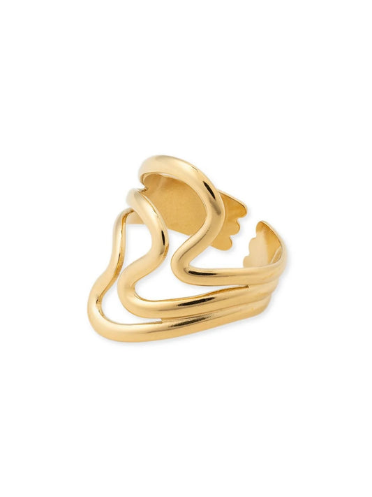 Bracha Waves Ring