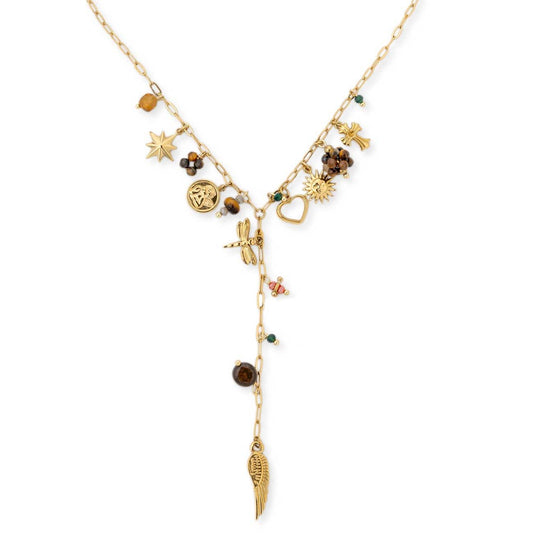 Bracha Willow Charm Necklace