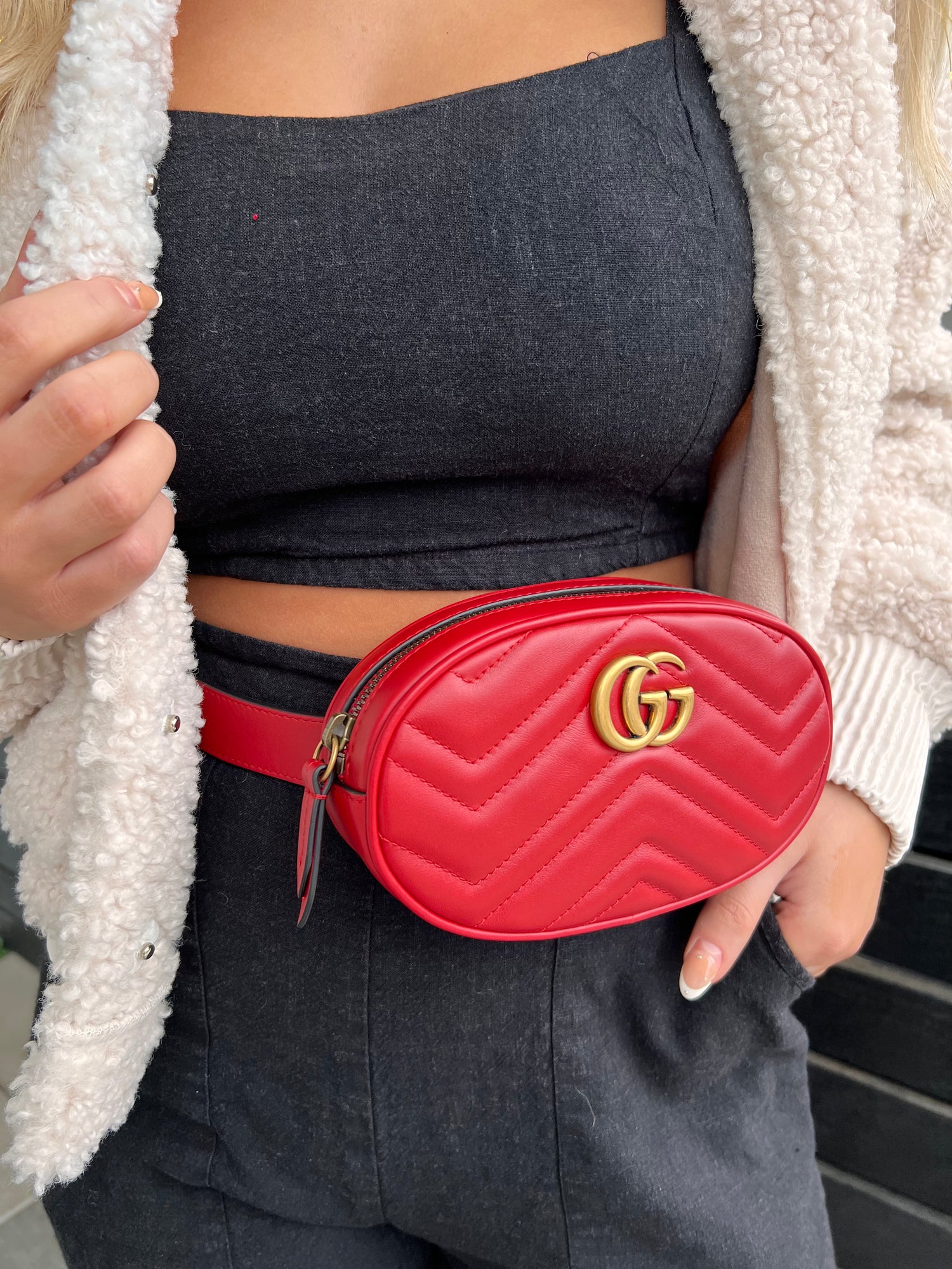 Gucci Marmont Belt Bag Mini My Best Friend s Closet Tracy