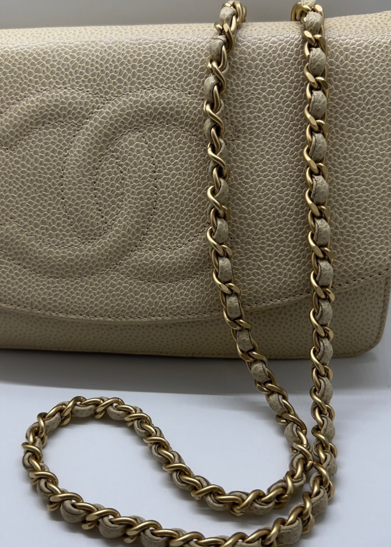 Chanel Timeless Vintage Wallet On A Chain